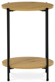 Autronic BONTEC Odkladací stolík 44x44cm, mdf, divoký dub, CT-G1005 OAK Farba: Prírodné