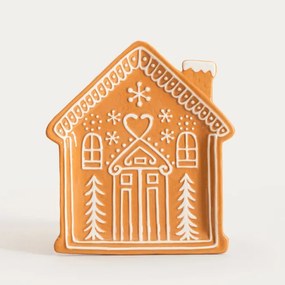 Dekoračný tanier LOKKA v tvare perníkovej chalúpky 760648