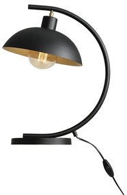 ESPACE | Geometrická stolná lampa Farba: Čierna