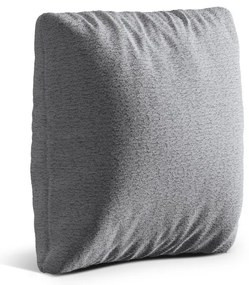 Svetlosivý vankúš na gauč z textílie buklé Kemi – Cosmopolitan Design