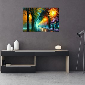 Obraz - Nočná prechádzka (90x60 cm)
