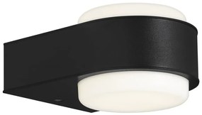 Briloner Briloner 3035-015 - LED Vonkajšie nástenné svietidlo HANAU LED/6,5W/230V IP44 čierna BL1052