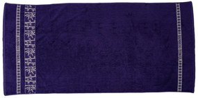Bambusový uterák BAMBOO 50x90 cm fialový, 70% bambusové vlákno | 30% bavlna