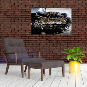 Obraz - Saxofón (90x60 cm)