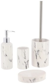 WC kefa Nardi Marble, s chrómovými prvkami