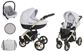 Kočík Kunert Mila Premium gold frame 3v1 - 06