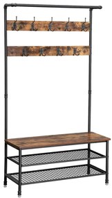 Vešiakový stojan s botníkom HSR47BX