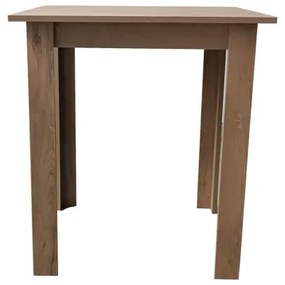 Štvorcový jedálenský stôl LEVI dub sonoma