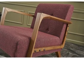 Kreslo DELI červené