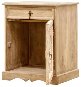 furniture-nabytek.cz - Nočný stolík z masívu z dreva mango 45x50x40