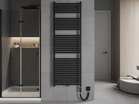 Mexen Hades, elektrické vykurovacie teleso 1800 x 600 mm, 900 W, čierna, W104-1800-600-2900-70