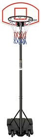 Mobilný basketbalový kôš s nastaviteľnou výškou