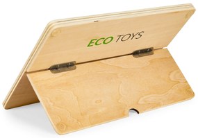 Drevený vzdelávací tablet, magnetická tabuľa, ECOTOYS
