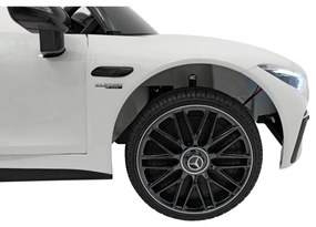 Elektrické autíčko Mercedes Benz AMG SL63 - biele