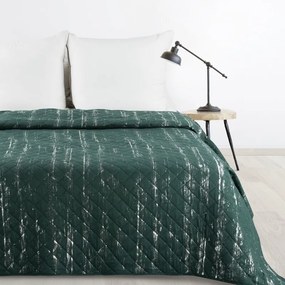 Dekorstudio Prehoz na posteľ BLINK 1 v tmavozelenej farbe Rozmer prehozu (šírka x dĺžka): 200x220cm