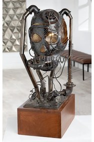 Design stojaca lampa CYBERPUNK grey