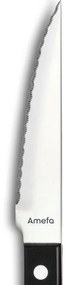 Amefa 6-dielna súprava steakových nožov Pizza