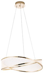 Toolight Toolight, stropné svietidlo 50cm, 62W, 4000K, 4500lm, G136-CP, zlatá, OSW-02620