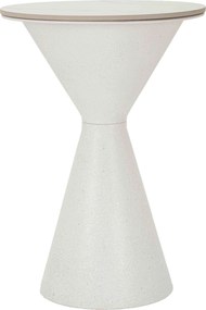 XXXLutz KONFERENČNÝ STOLÍK, biela, kov, keramika, 44,5/44,5/63 cm Mauro Ferretti - Stolíky do obývačky - 002665015301