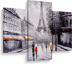 Obraz - Olejomaľba, Paríž (90x60 cm)