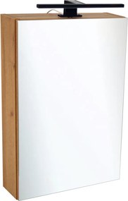 Comodo Zrkadlová skrinka Ideal OW 40 ZS LED-B s osvetlením Any LED 30 B, čierna