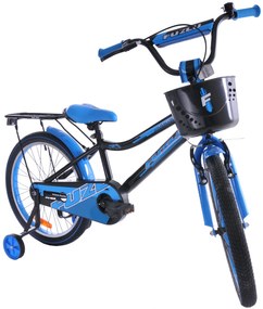Fuzlu Detský bicykel Thor čierno-modrý 10,5&quot; 20&quot; 2023