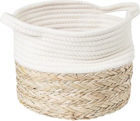 COTTON BRAID Úložný kôš z morskej trávy XS