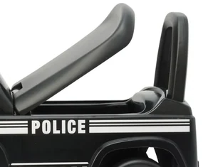 Odrážadlo Mercedes-Benz Actros policajné auto čierne