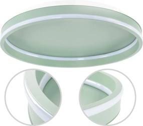Toolight Toolight, LED stropné svietidlo 40cm, 4000 lm, 22W, 4000K, APP1463, zelená, OSW-08641
