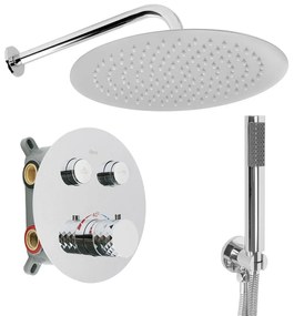 Rea Lungo Diamond, podomietková sprchová súprava s termostatickou batériou + BOX, REA-P6967