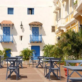 CROSS záhradná stolička bez podrúčok dark grey