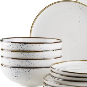 Mäser 16-dielna sada riadu Pintar White modrébodky