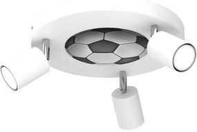 Detské bodové svietidlo FUN 3xGU10/8W/230V biela/lopta