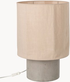 Cementová stolová lampa Yena