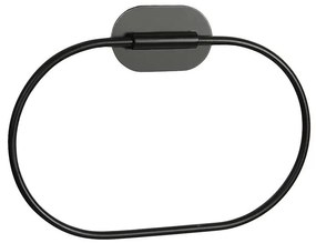 Držiak na toaletný papier Loft čierny