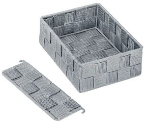 Sivý organizér s 2 priehradkami Wenko Adria