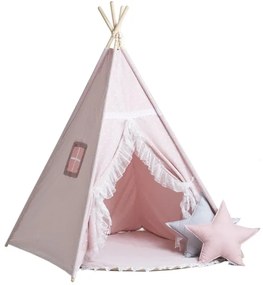 lovel.sk Detský stan Teepee - Pink Romantic