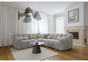 Svetlosivá rohová pohovka Shell – Miuform