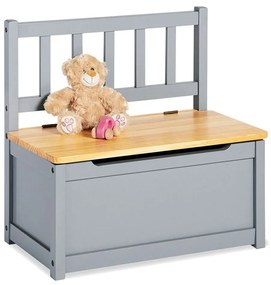 Pinolino Detská lavica s úložným priestorom Fenna (antracitová)  (100264576)