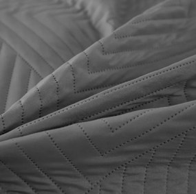 Prehoz na posteľ CALDERA, sivý Rozmer: 170 x 210 cm