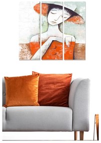 Obrazy v súprave 3 ks 20x50 cm – Wallity