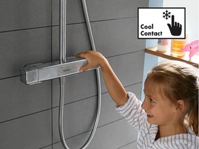 Hansgrohe ShowerTablet Select, termostatická sprchová batéria 300, biela/chrómová, HAN-13171400