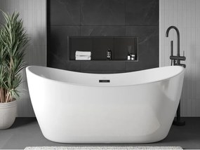 Mexen X-Wall-R, polica na zapustenie s prírubou  90 x 30 cm, grafitová matná - 19E0903010S