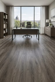 Beauflor, PVC podlaha - lino Toptex Lime Oak 796M, na mieru, šíře 4m,5m, šedá, filc, chodba / predsieň