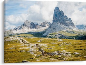 Obraz - Talianske Dolomity (70x50 cm)