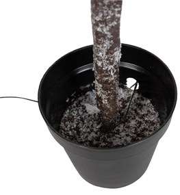 Vianočná vonkajšia stojaca lampa strom 150 cm vrátane LED s časovačom IP44 - Fuyu