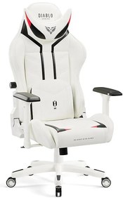 Otočné kreslo King Diablo X-Ray 2.0 čierna/biely