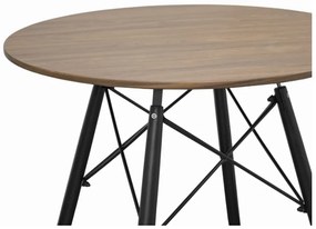 TRENDIE Jedálenský stôl EDDIE 90 cm jaseň