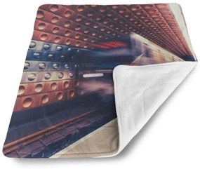 Sablio Deka pre bábätko Metro na farebnej stanici - 80x100 cm