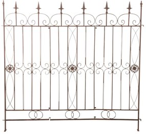 Mriežka na popínavé rastliny Mangold - 115 x 125 cm - Hnedá antik